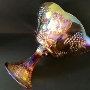 GRAPE & CABLE CARNIVAL GLASS